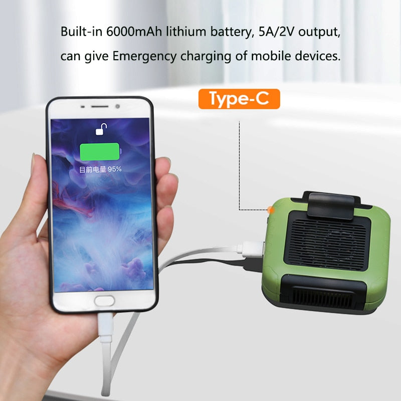 Portable Waist Clip Fan