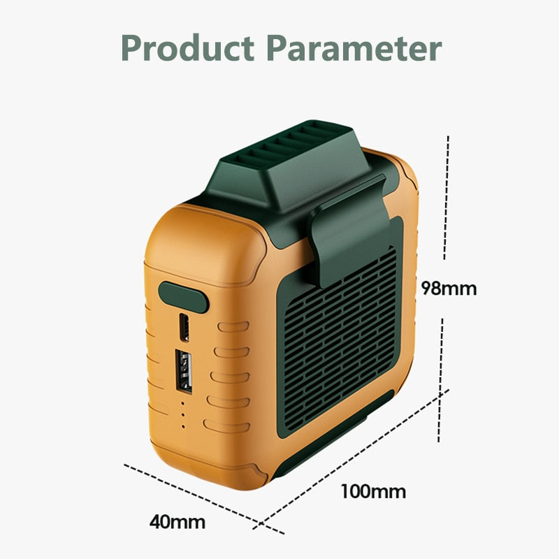 Portable Waist Clip Fan